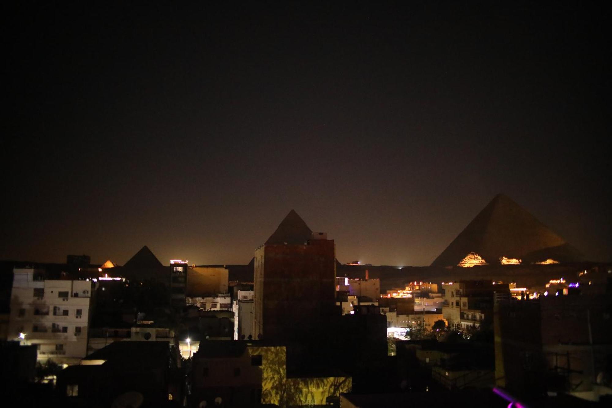 Kafret el-Gabal Pyramids Temple Guest House מראה חיצוני תמונה