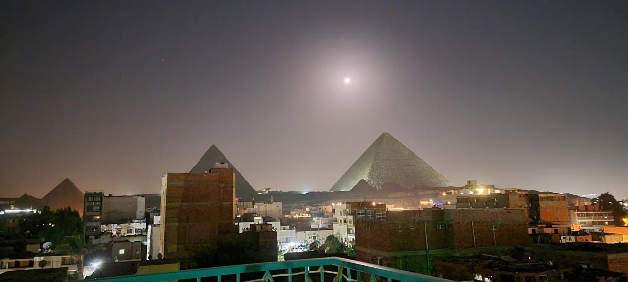 Kafret el-Gabal Pyramids Temple Guest House מראה חיצוני תמונה