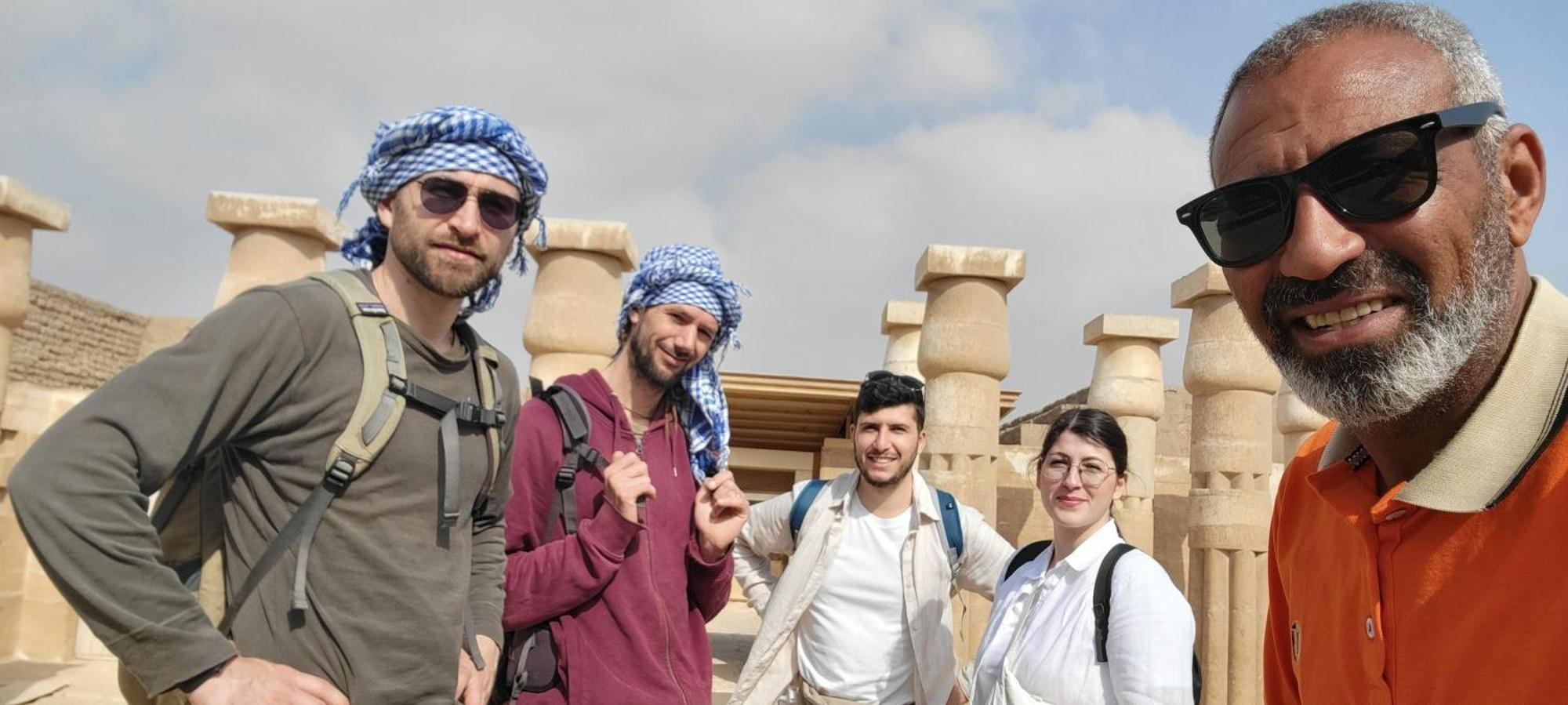 Kafret el-Gabal Pyramids Temple Guest House מראה חיצוני תמונה