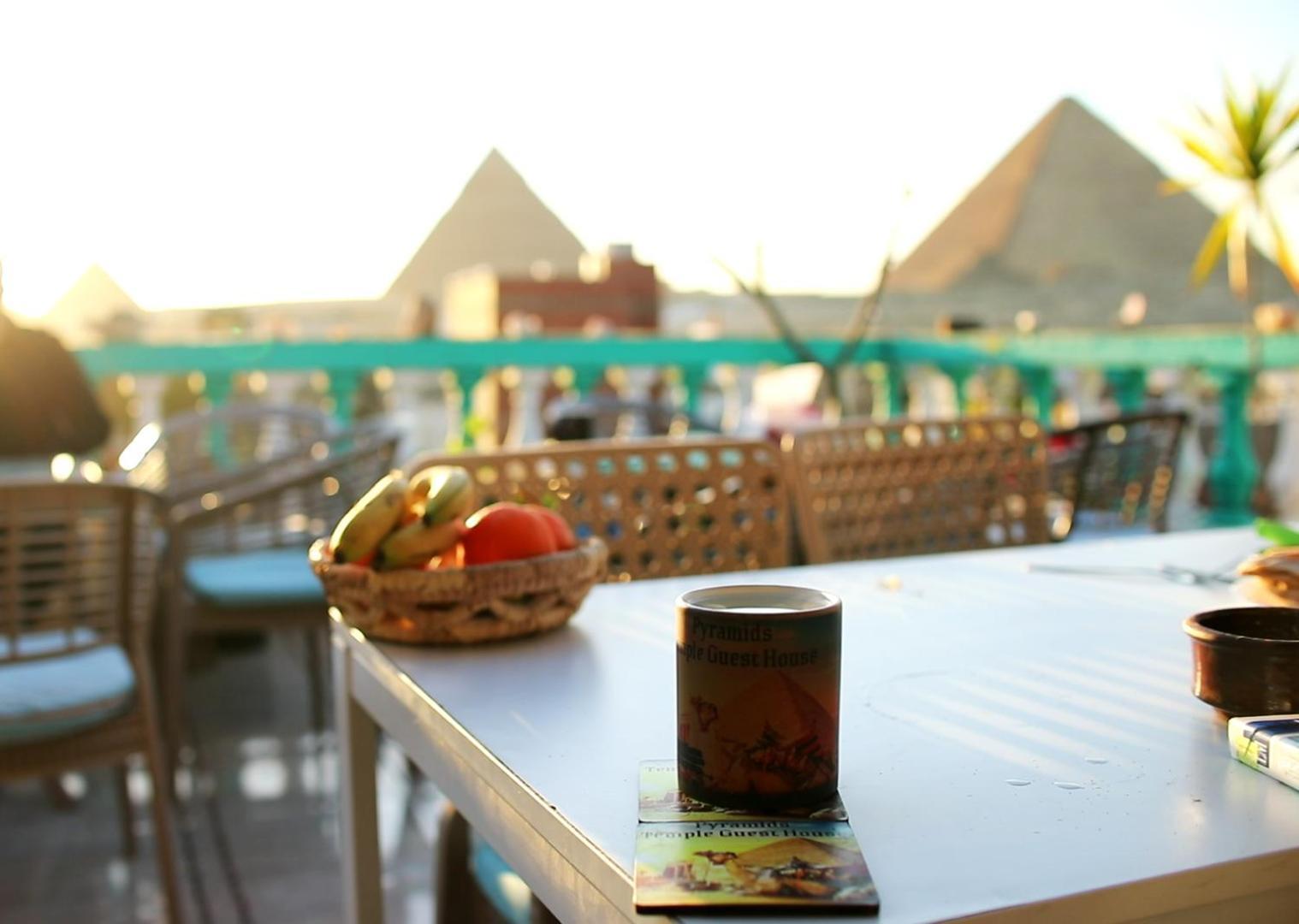 Kafret el-Gabal Pyramids Temple Guest House מראה חיצוני תמונה