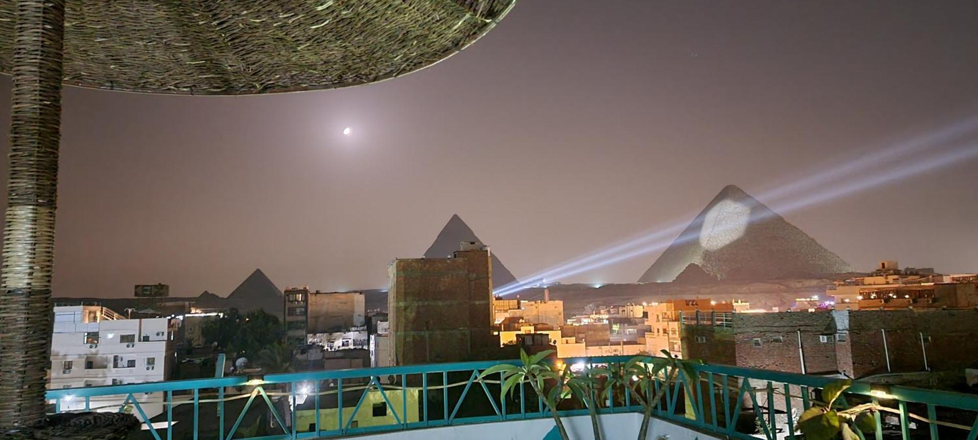 Kafret el-Gabal Pyramids Temple Guest House מראה חיצוני תמונה